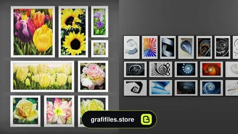 دانلود مدل سه بعدی تابلو عکس