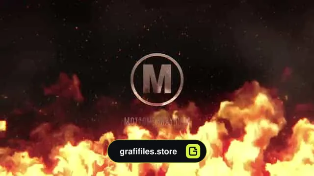 پروژه آماده تیزر آتش پریمیر Fire Trailer