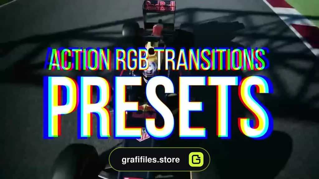 پریست آماده پریمیر Action Transitions Preset