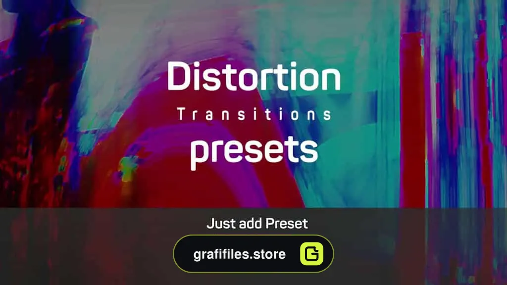 ترانزیشن آماده پریمیر Distortion Transitions Presets