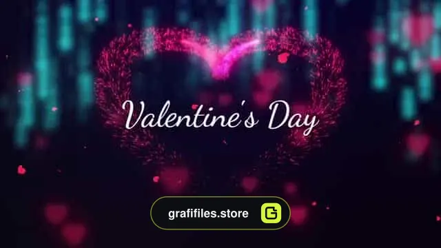 پروژه آماده ولنتاین پریمیر Valentine’s Day