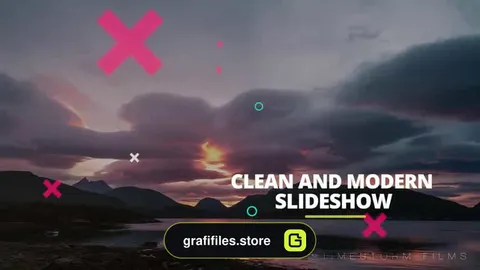 پروژه آماده اسلایدشو پریمیر Stylish Slideshow