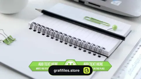 پروژه آماده زیرنویس پریمیر Customize Logo Lower Thirds
