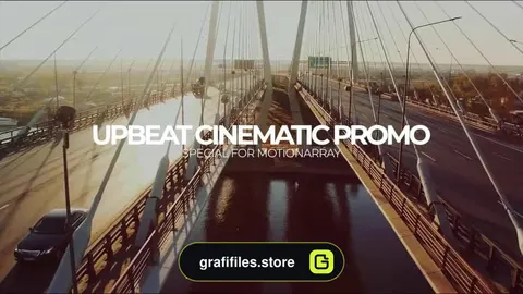 پروژه آماده اسلاید شو پریمیر Upbeat Cinematic Slideshow