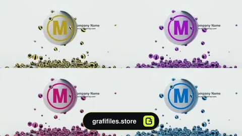 پروژه آماده لوگو کروی پریمیر Spheres Animation