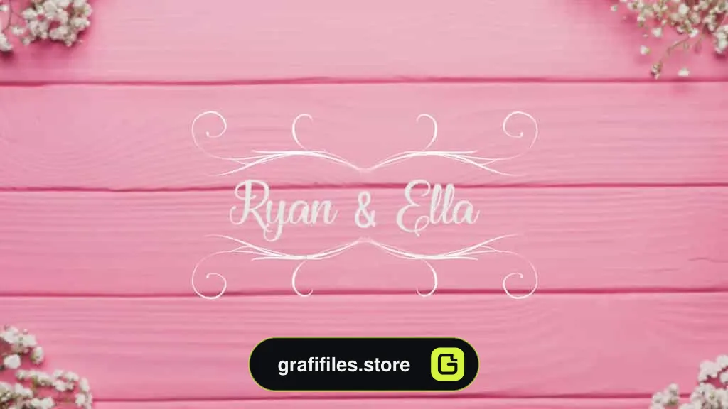 پروژه آماده تایتل عروس پریمیر Wedding Titles