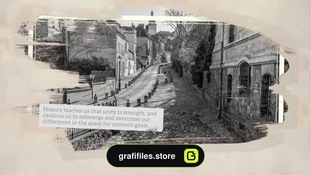 پروژه آماده اسلایدشو تاریخی پریمیر History Timeline
