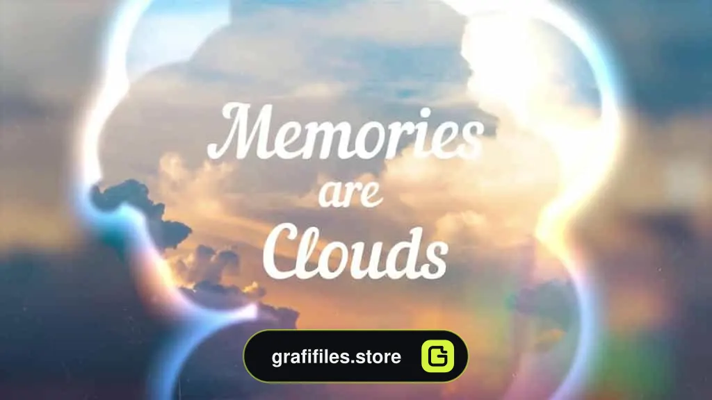 پروژه آماده آلبوم خاطرات پریمیر Memories Are Clouds