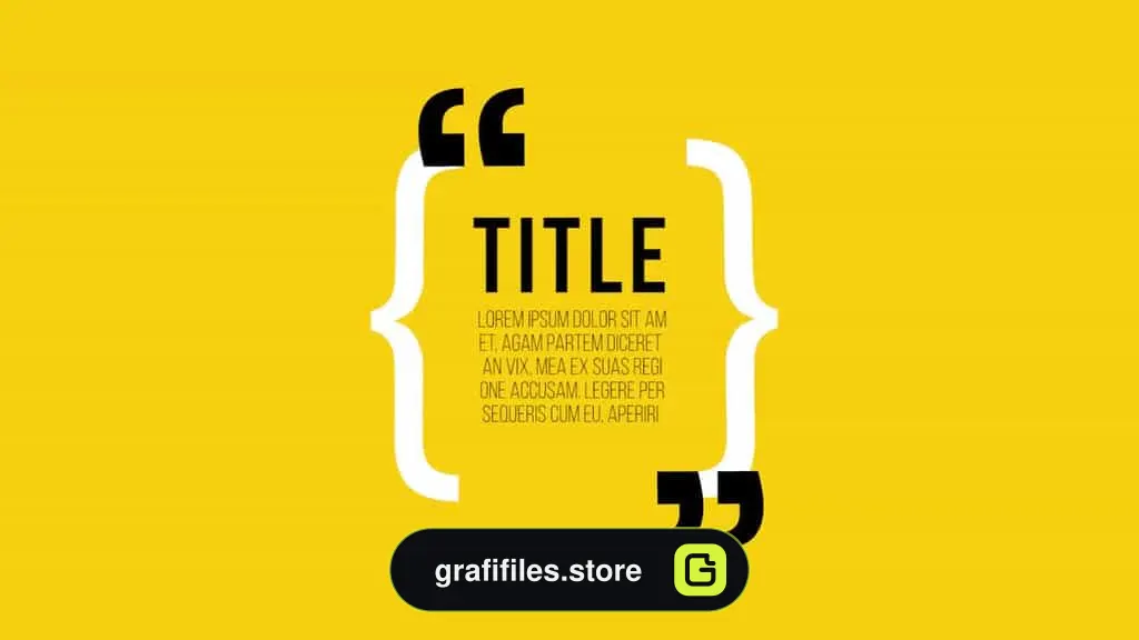 پروژه آماده نقل قول پریمیر Quotes