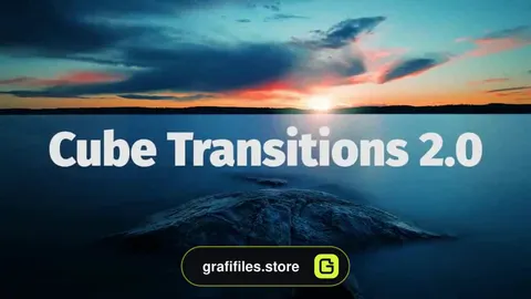 مجموعه ترانزیشن آماده پریمیر Cube Transitions 2