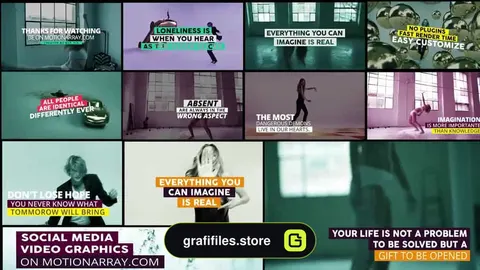 پروژه آماده تایتل پریمیر Social Media Titles