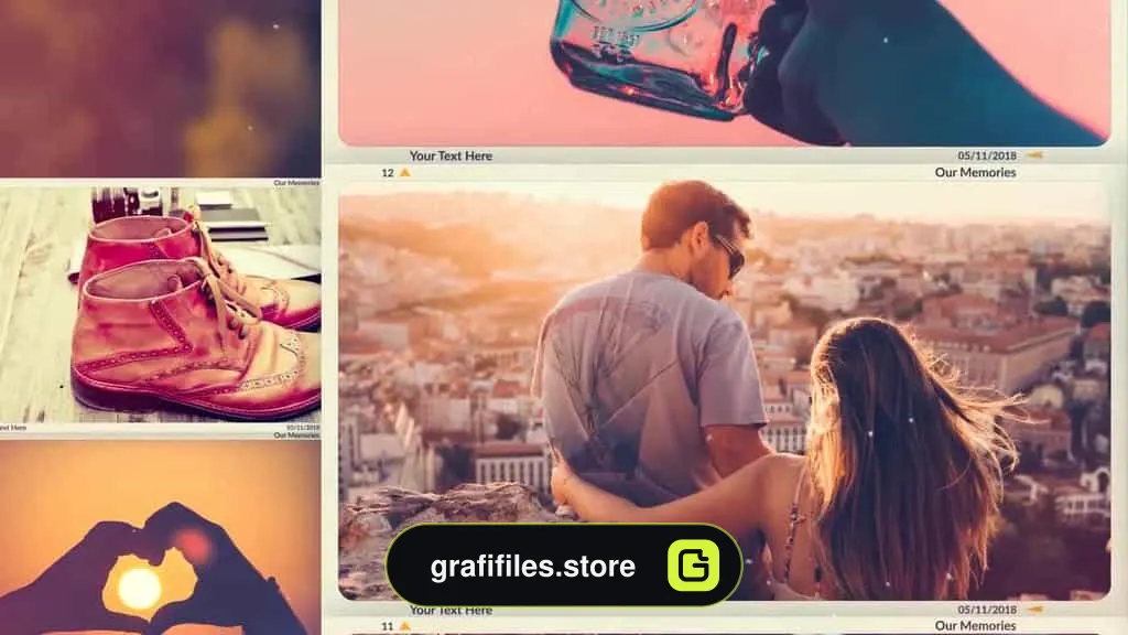 پروژه آماده آلبوم عکس برای پریمیر