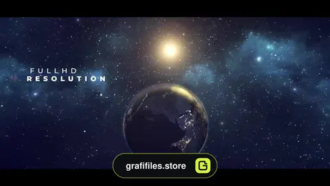 پروژه آماده تایتل پریمیر Earth Planet Titles