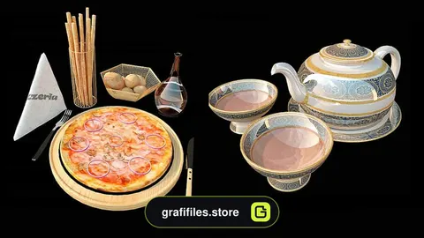 آبجکت لوازم رومیزی