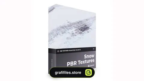 دانلود تکسچر برف PBR
