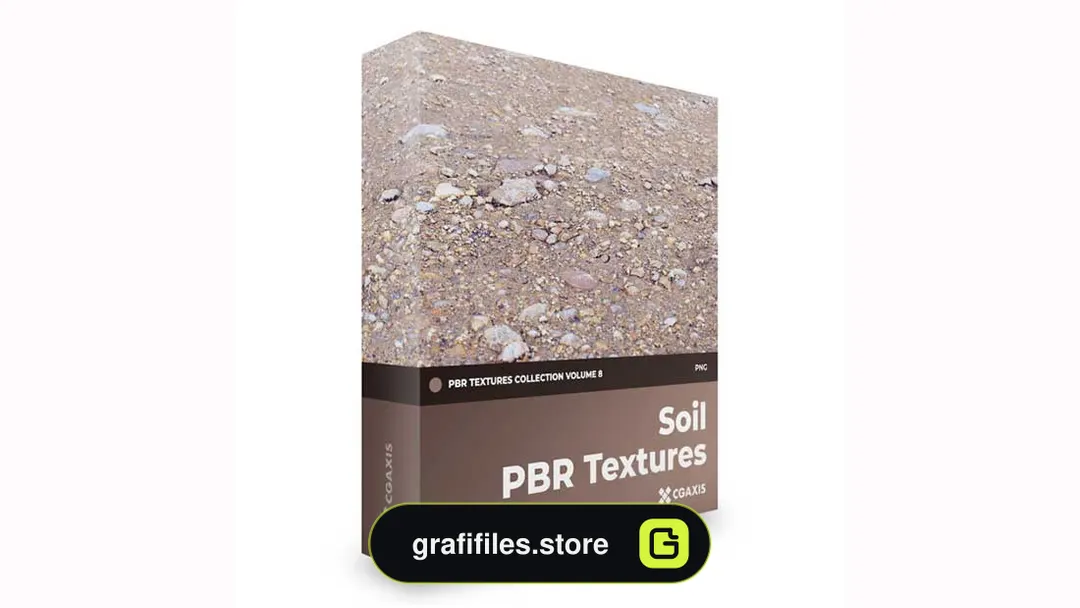 تکسچر PBR خاک