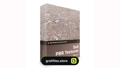 تکسچر PBR خاک