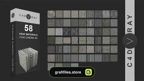 دانلود متریال سینمافوردی بتن برای موتور رندر Vray