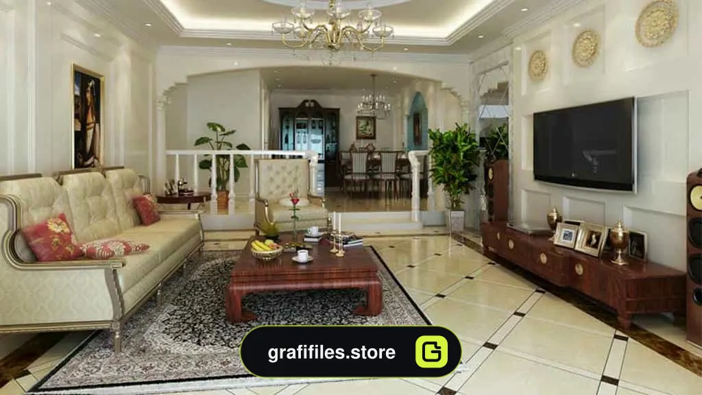 آبجکت اتاق نشیمن