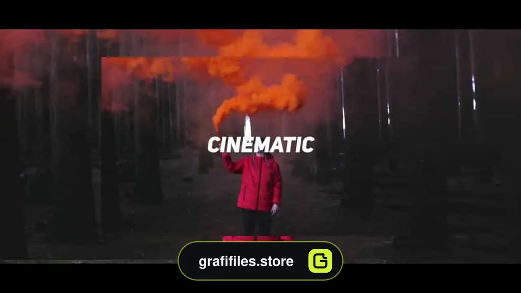 پروژه پریمیر اسلایدشو سینمایی Cinematic Slideshow Opener