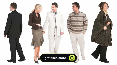 دانلود پرسوناژ انسان در فضای شهری