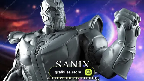 دانلود مدل سه بعدی کاراکتر Thanos برای 3D Print