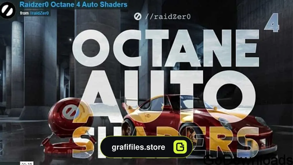 دانلود شیدر اتومبیل برای موتور رندر Octane 4.0 در سینما فوردی