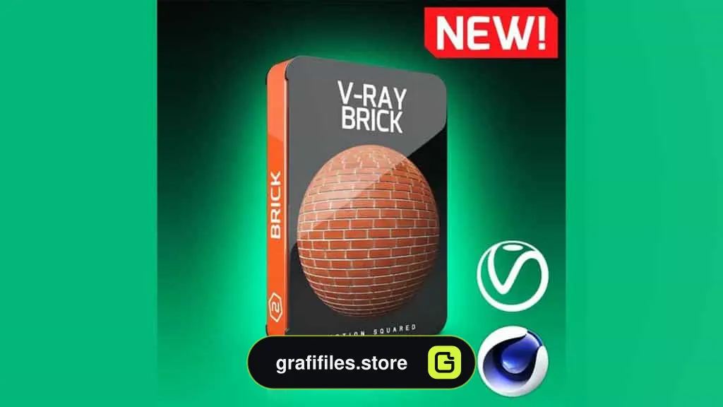 تکسچر آجر برای موتور رندر Vray