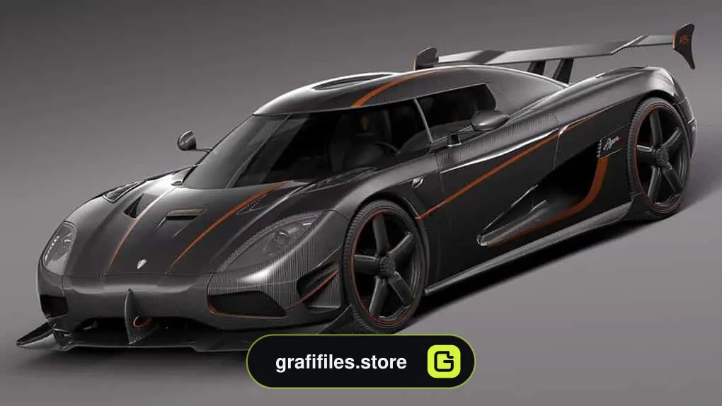 دانلود آبجکت ماشین از CGTrader