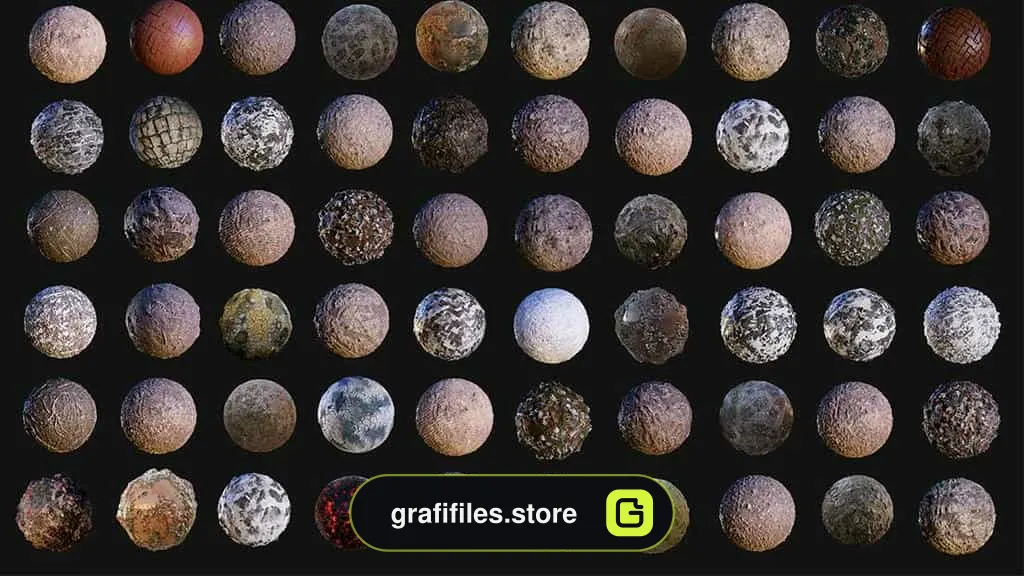 تکسچر PBR سطح زمین