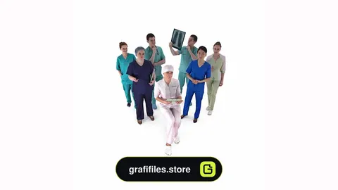 دانلود مدل سه بعدی پزشک