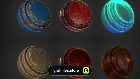 اسمارت متریال برای Substance Painter