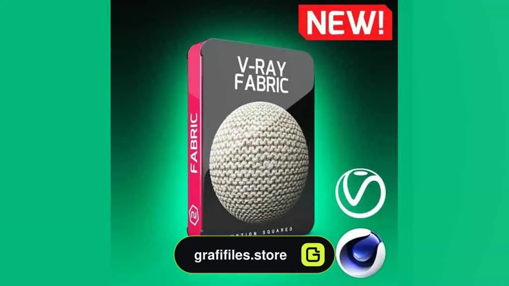دانلود تکسچر پارچه برای موتور رندر Vray در سینما فوردی