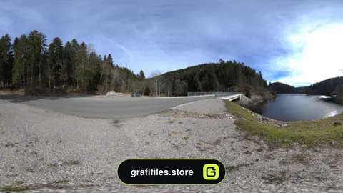 دانلود تصاویر HDRI پارکینگ و خیابان