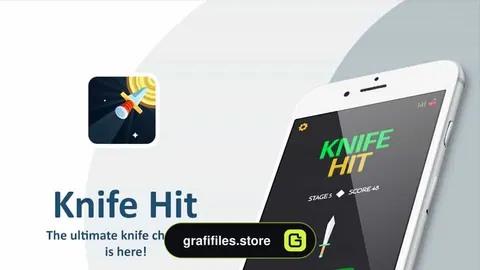 دانلود پروژه آماده بازی Knife Hit برای یونیتی