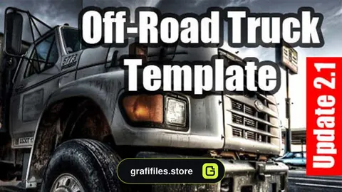 دانلود پروژه آماده بازی Off-Road Truck برای یونیتی