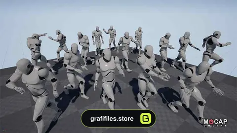 دانلود پروژه Pedestrian Walks MoCap برای آنریل انجین