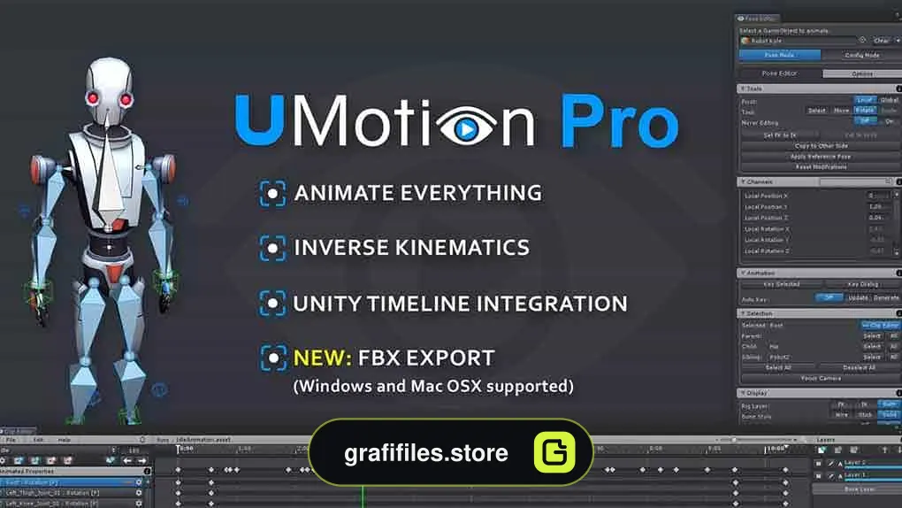 دانلود ابزار UMotion Pro برای یونیتی