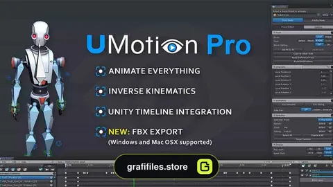 دانلود ابزار UMotion Pro برای یونیتی