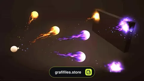 دانلود Unique Projectiles برای یونیتی