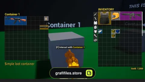 دانلود پروژه Advanced Jigsaw Inventory system برای آنریل انجین