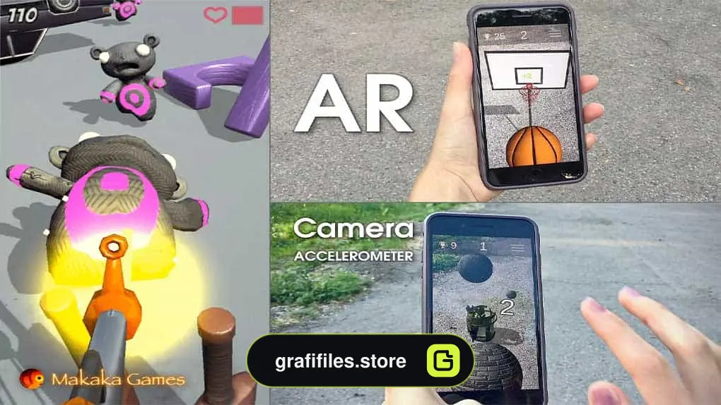 دانلود پروژه AR Camera ACCELEROMETER برای یونیتی