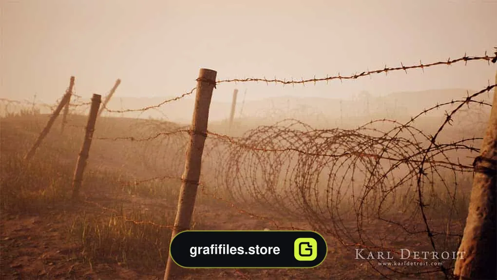 دانلود پروژه Barbed Wire Spline Tool برای آنریل انجین