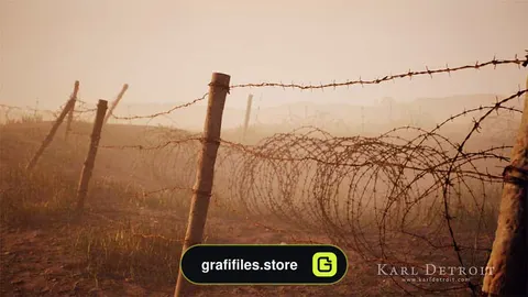 دانلود پروژه Barbed Wire Spline Tool برای آنریل انجین