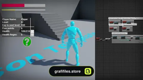 دانلود پروژه Character Attribute System برای آنریل انجین