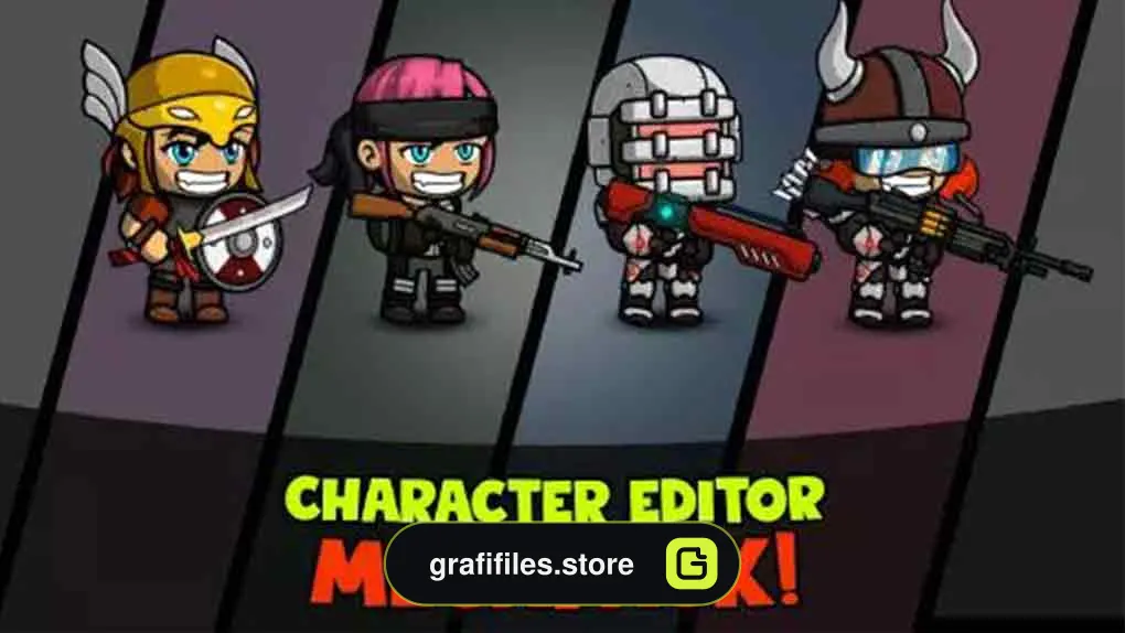دانلود Character Editor Megapack برای یونیتی