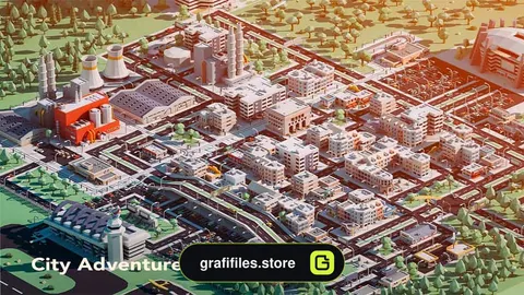 دانلود پروژه City Adventure برای یونیتی