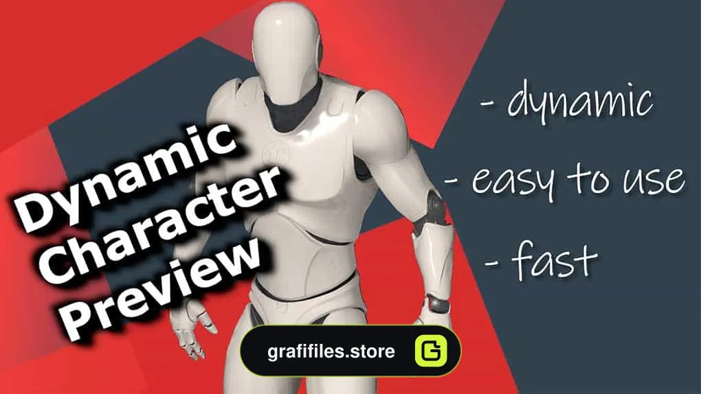 دانلود پروژه Dynamic Character Preview برای آنریل انجین