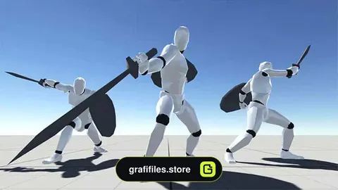 دانلود پروژه Dynamic Sword Animset برای یونیتی