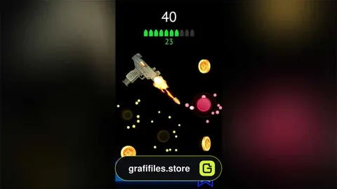 دانلود پروژه بازی Flip The Gun برای یونیتی